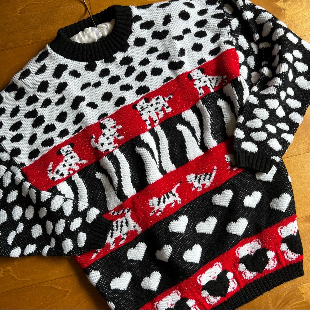 Vintage cat dog sweater #8 - Picture 10 of 16